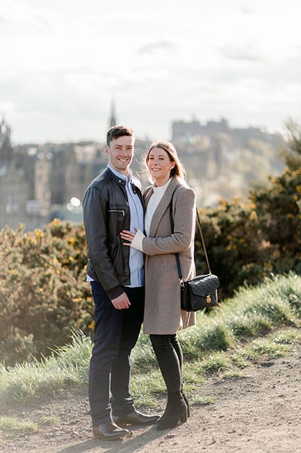 Jodi & Matt - Calton Hill, Edinburgh - Rachael Fraser Photography