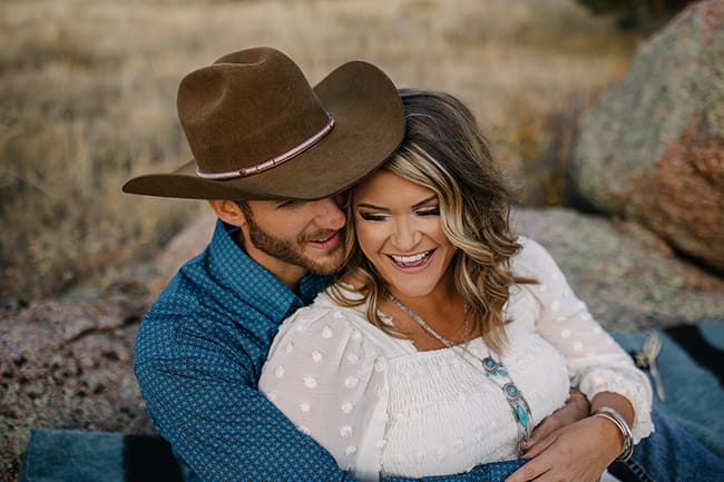 Vedauwoo Fall Engagement | Janelle Rose Photography